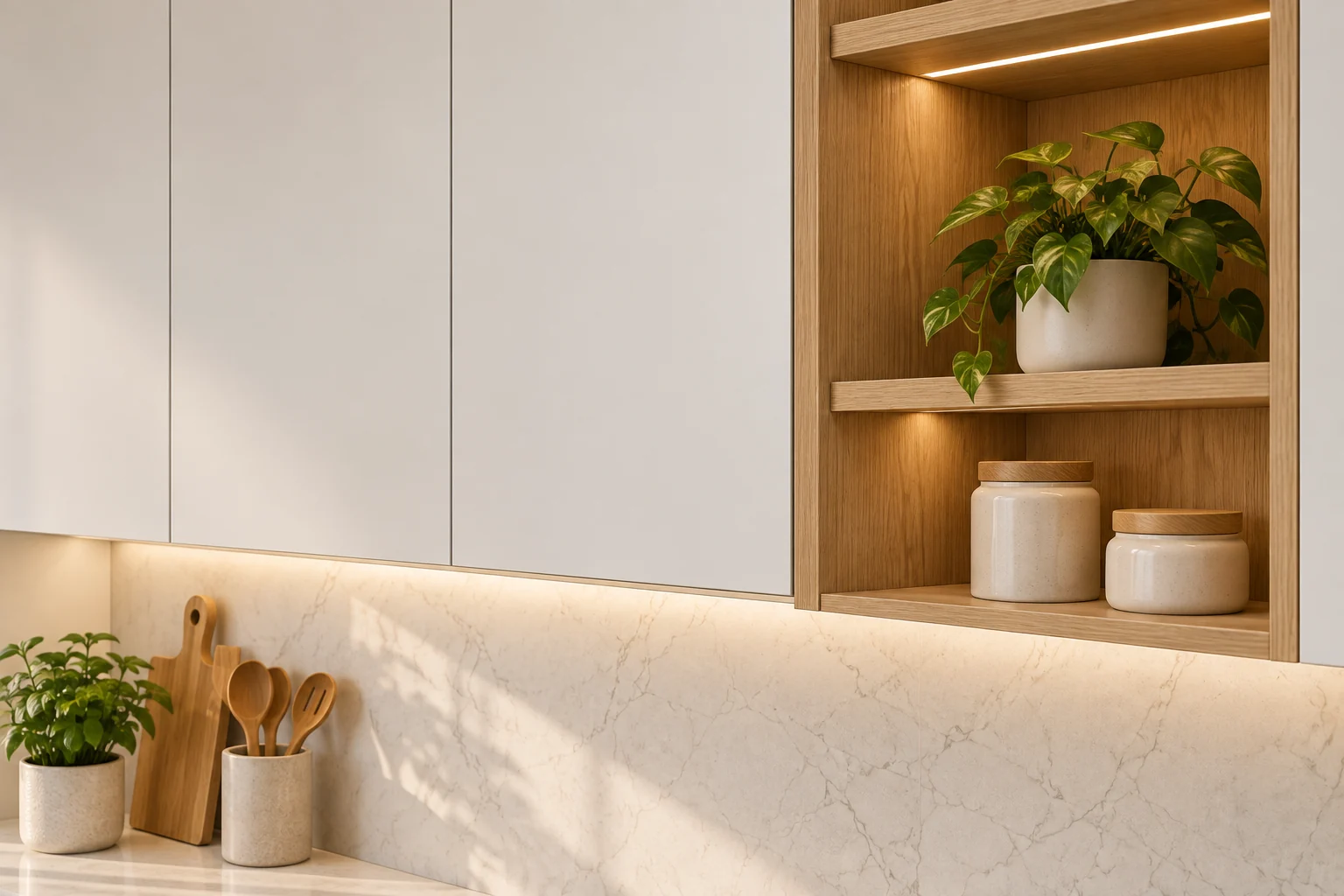 Cabinet finish